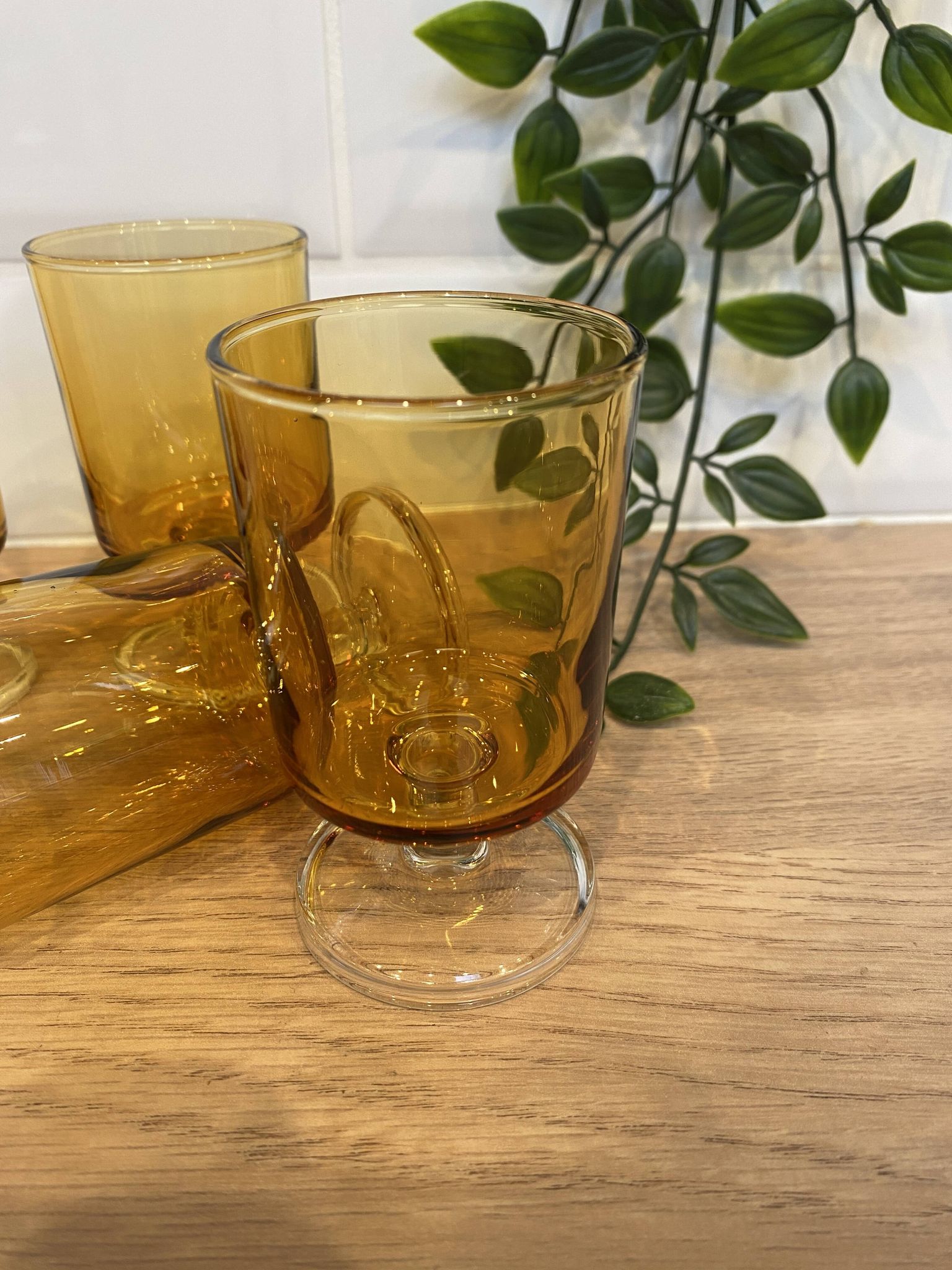 Set de 4 verres à vin blanc Luminarc Suède Ambré