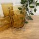 Set of 4 Luminarc Sweden Amber white wine glasses