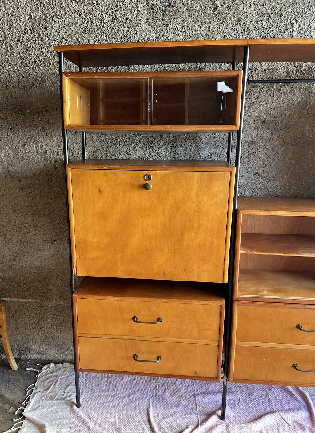 Scandinavian Modular Library Shelf (70s)