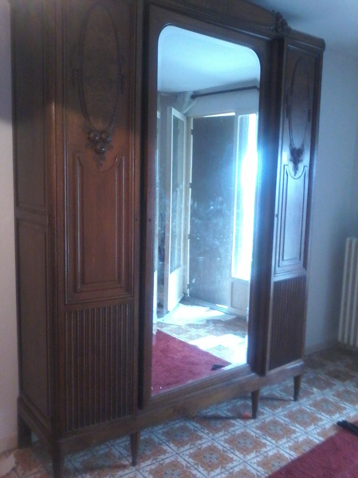 Art deco wardrobe