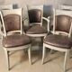 Suite de 3 fauteuils et 2 chaises de restaurant