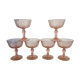 Ensemble de 6 coupes à champagne