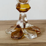 Bohemian crystal cornet vase