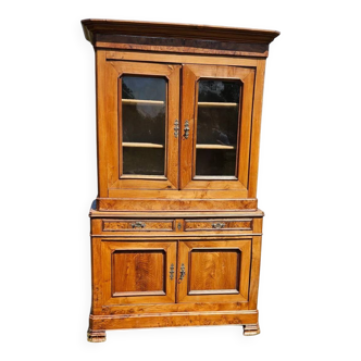 Buffet two bodies in cherry wood