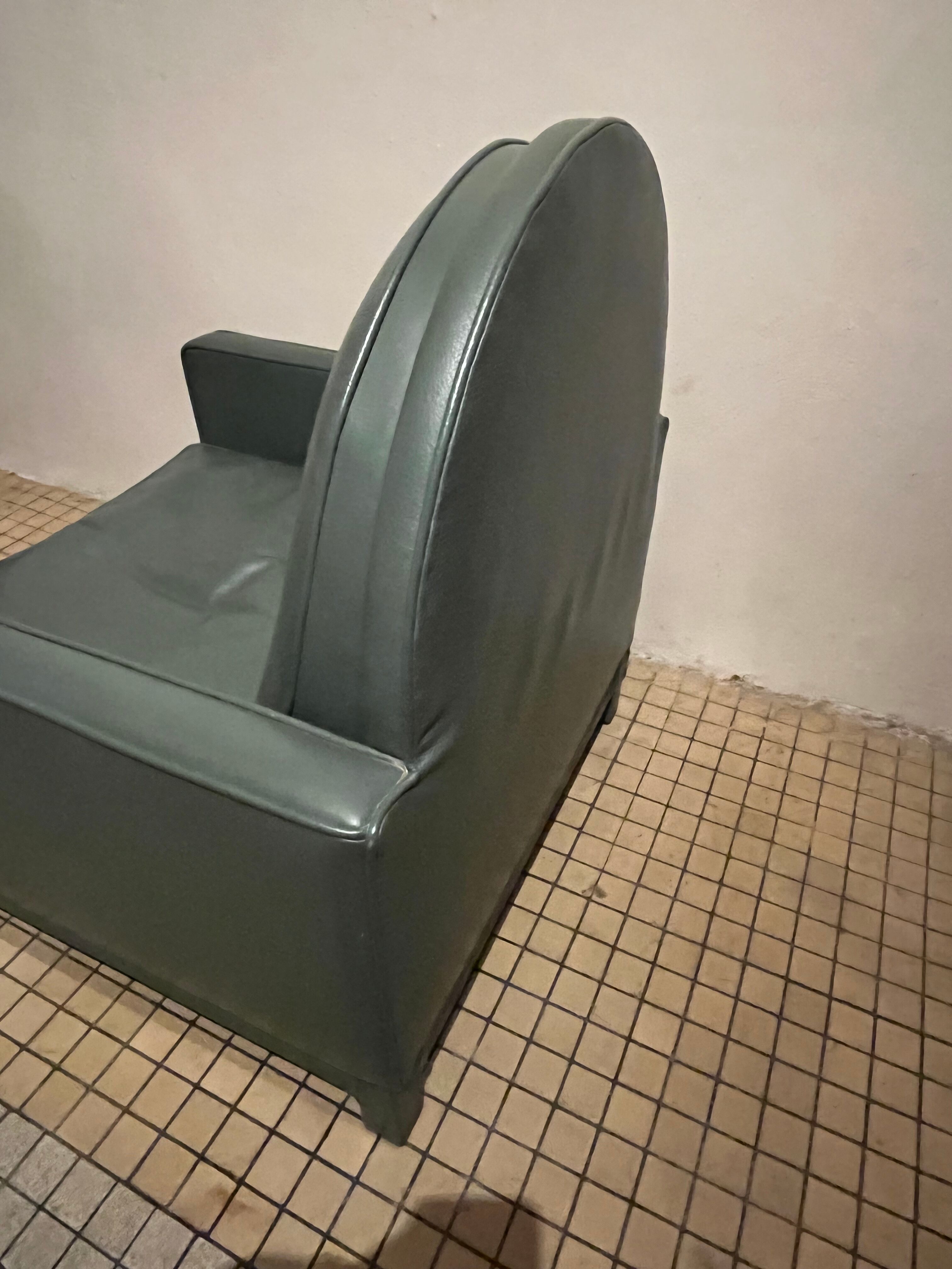 Pair of Yves Harvard Club Armchairs Architectural Model