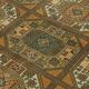 Turkish Wool Vintage Kayseri Rug 197 cm x 290 cm