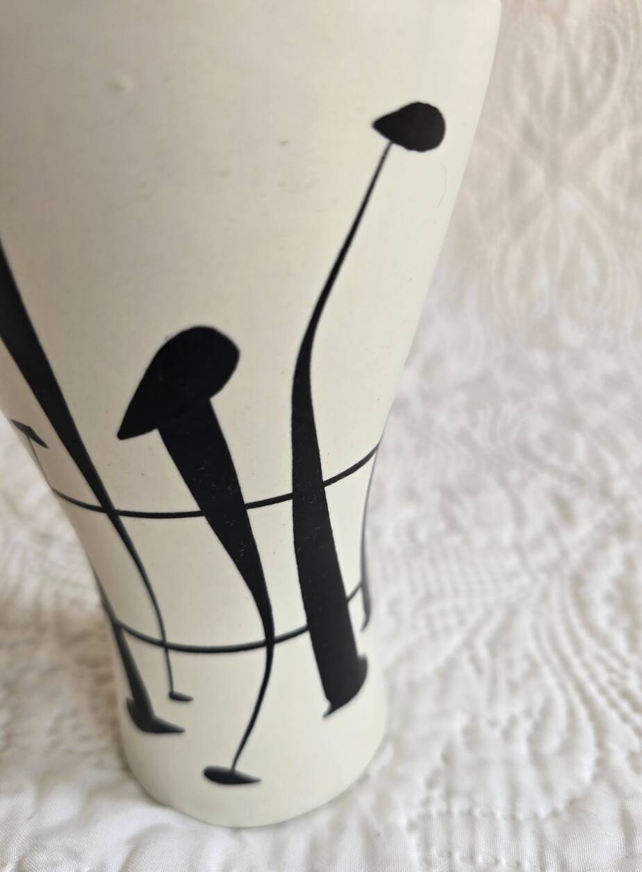 Rare modernist Diabolo vase by Roger Capron - 1950s - Vallauris