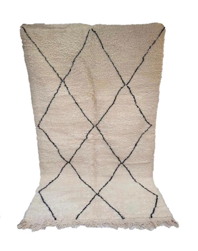 Handmade Beni Ouarain Berber rug 148x250cm