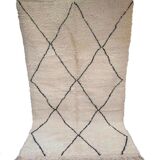 Tapis berbere beni ouarain fait main 148x250cm