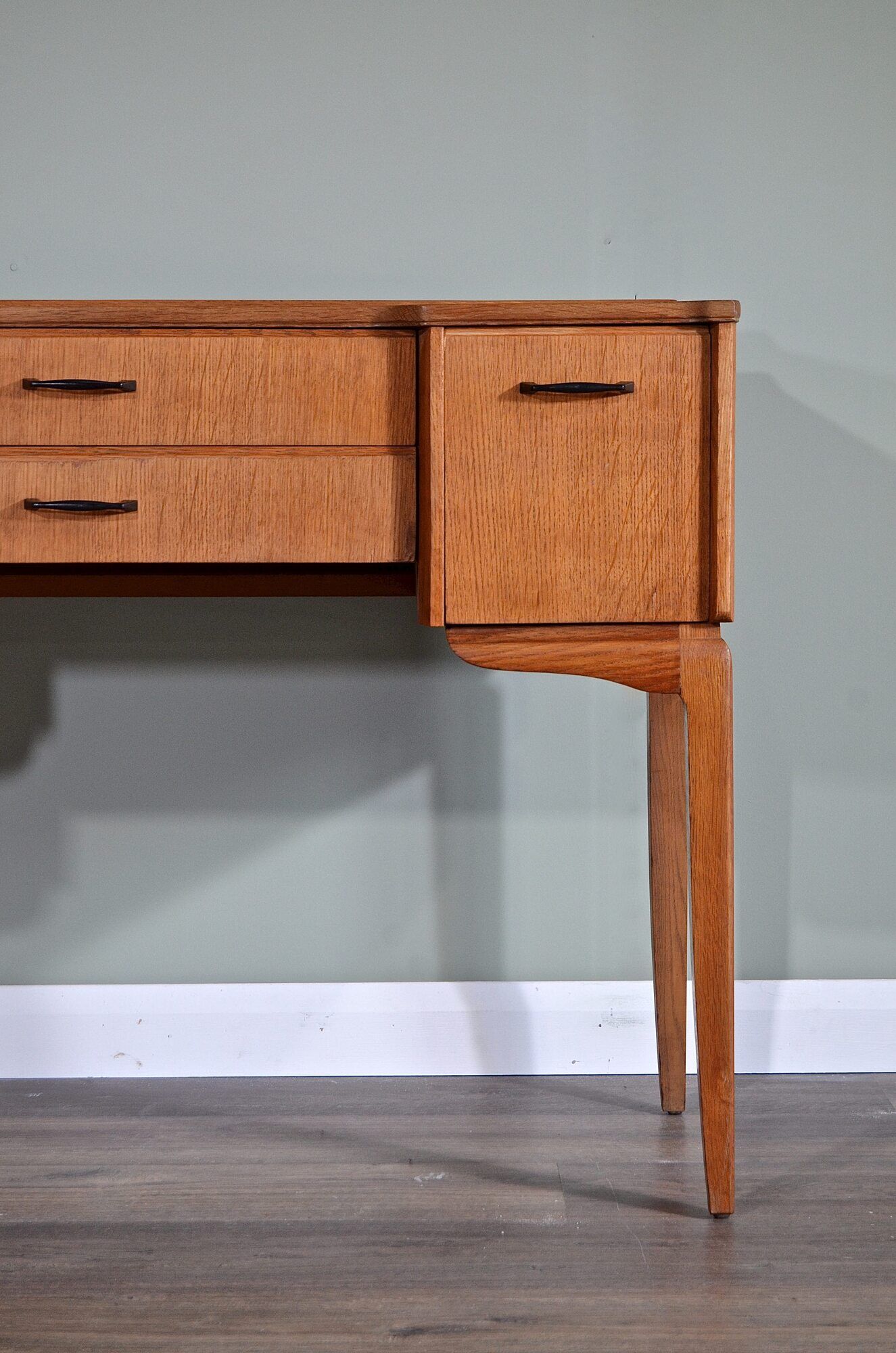 Midcentury lebus 'link' Scandinavian console table
