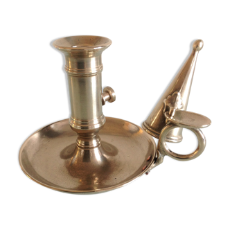 Brass cellar rat bougeoir / 30-40 years