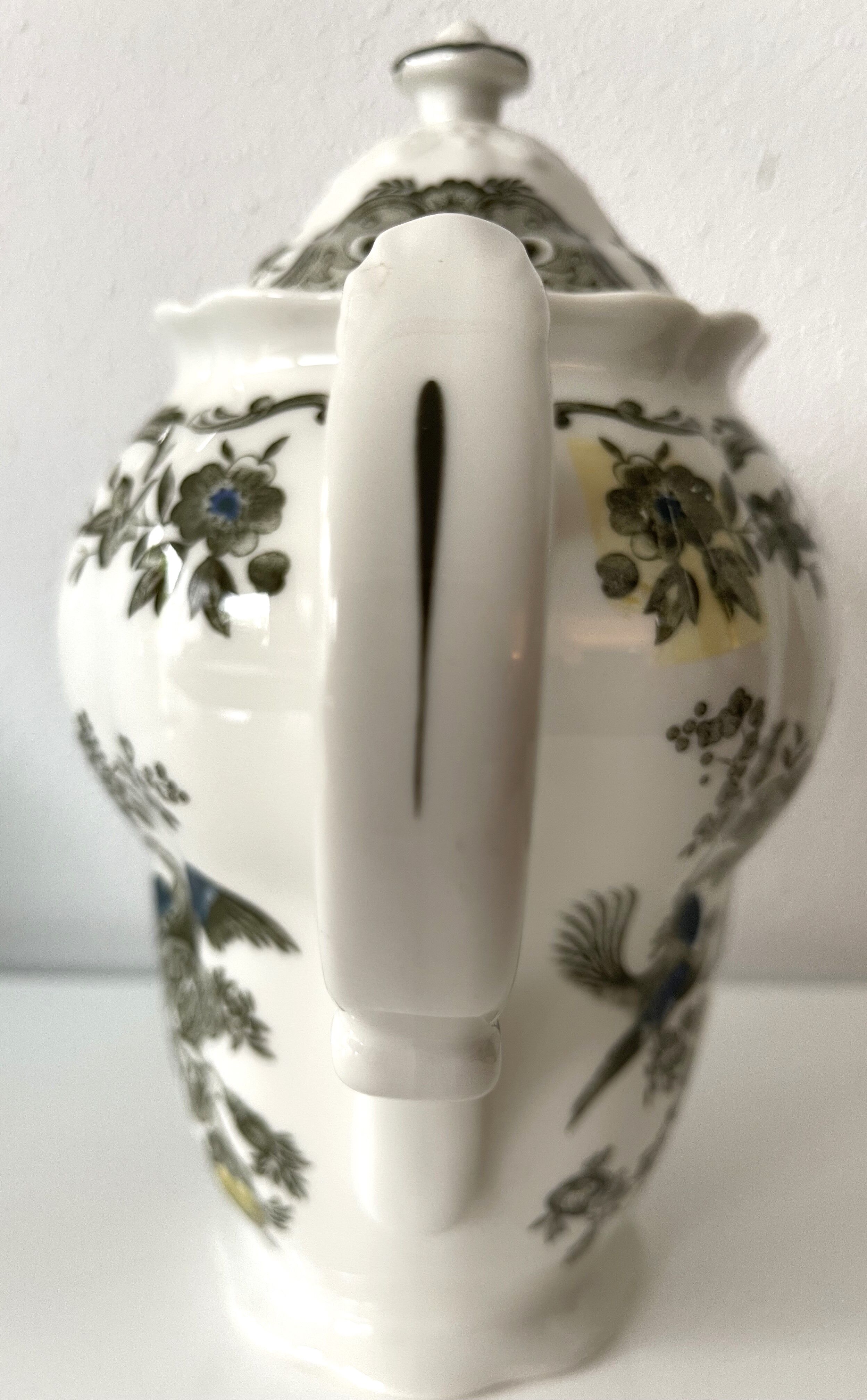 English porcelain teapot, ridgways windsor collection