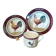 Crockery set rooster - English porcelain