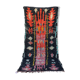 Berber carpet Boucherouite 126 x 269 cm