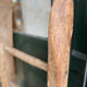 Raw wood ladder