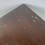 Wooden side table with drawer.