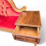 Telephone cabinet - vintage chaise longue