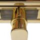 Jill Wall Light – Italian Design Arteluce 1980 – Brass & Opaline Glass