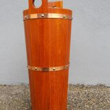 Scandinavian teak umbrella stand by JH Sävsjö