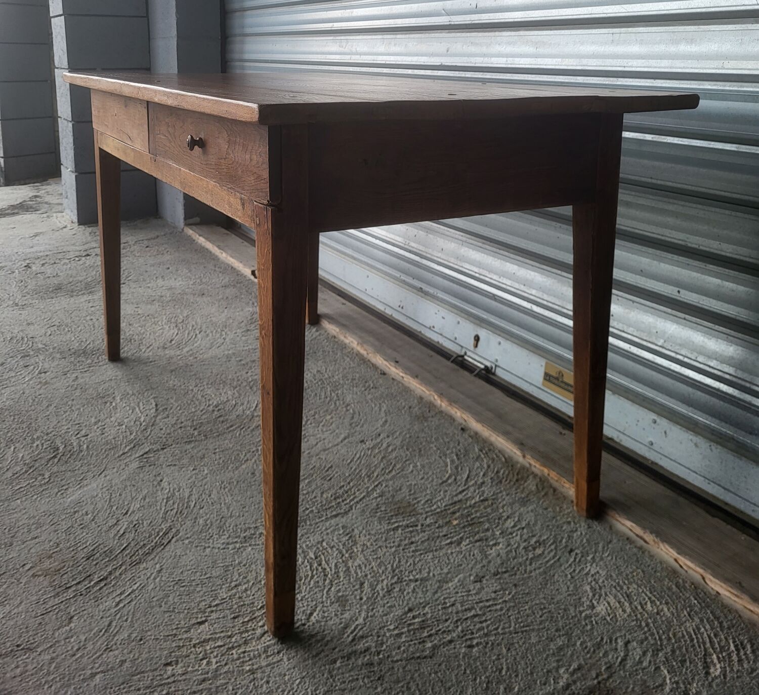 Authentic old farmhouse table