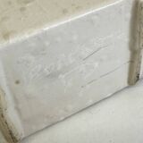 Off-white ceramic vase by Nereo Boaretto