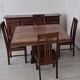 Solid Teak Dining Table + 4 Chairs – Colonia Style