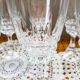 Lot de 6 verres à eau cristal d'arques modèle "Pompadour "