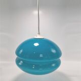 Blue vintage pendant light