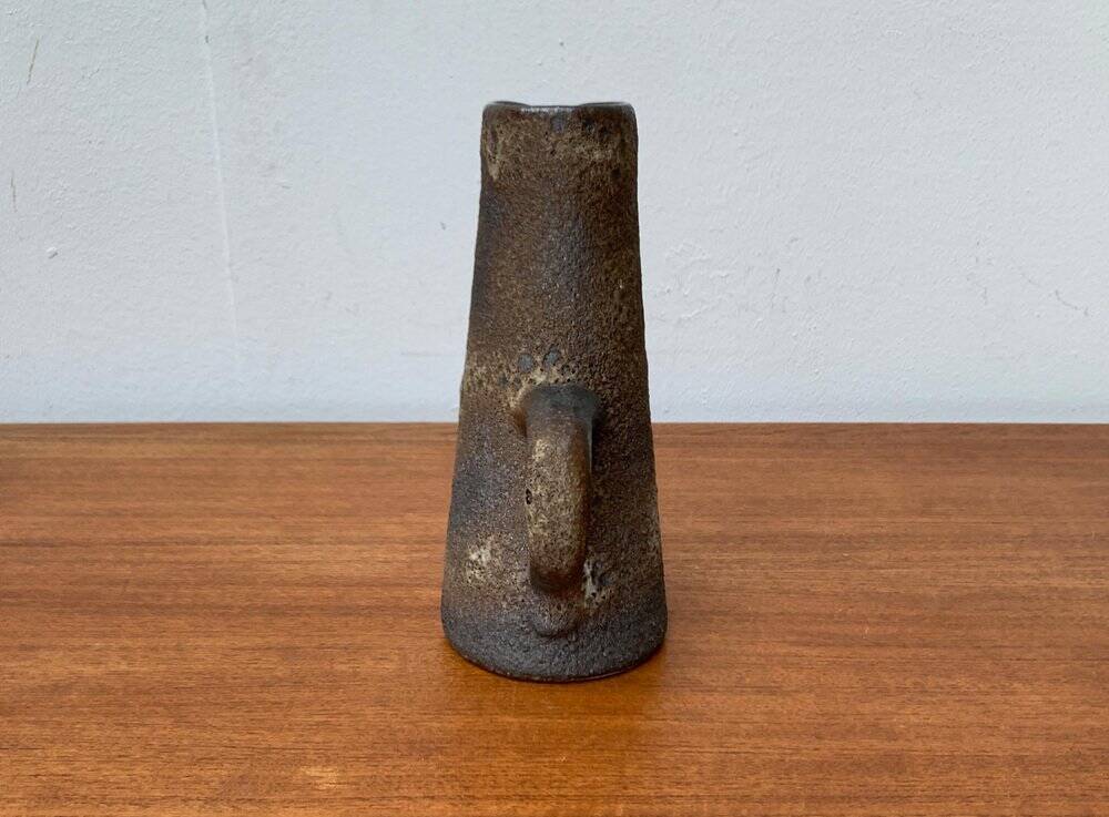 Brutalist vase from West German pottery WGP Fat Lava from the 1960s by Jopeko.