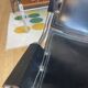 Dal Vera "Les Arcs" chair, black leather and chrome aluminum, 70s