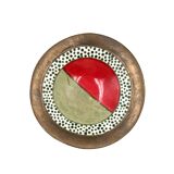 Mid-century modern ceramic bowl, France 1970s