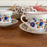 Duo cups English porcelain