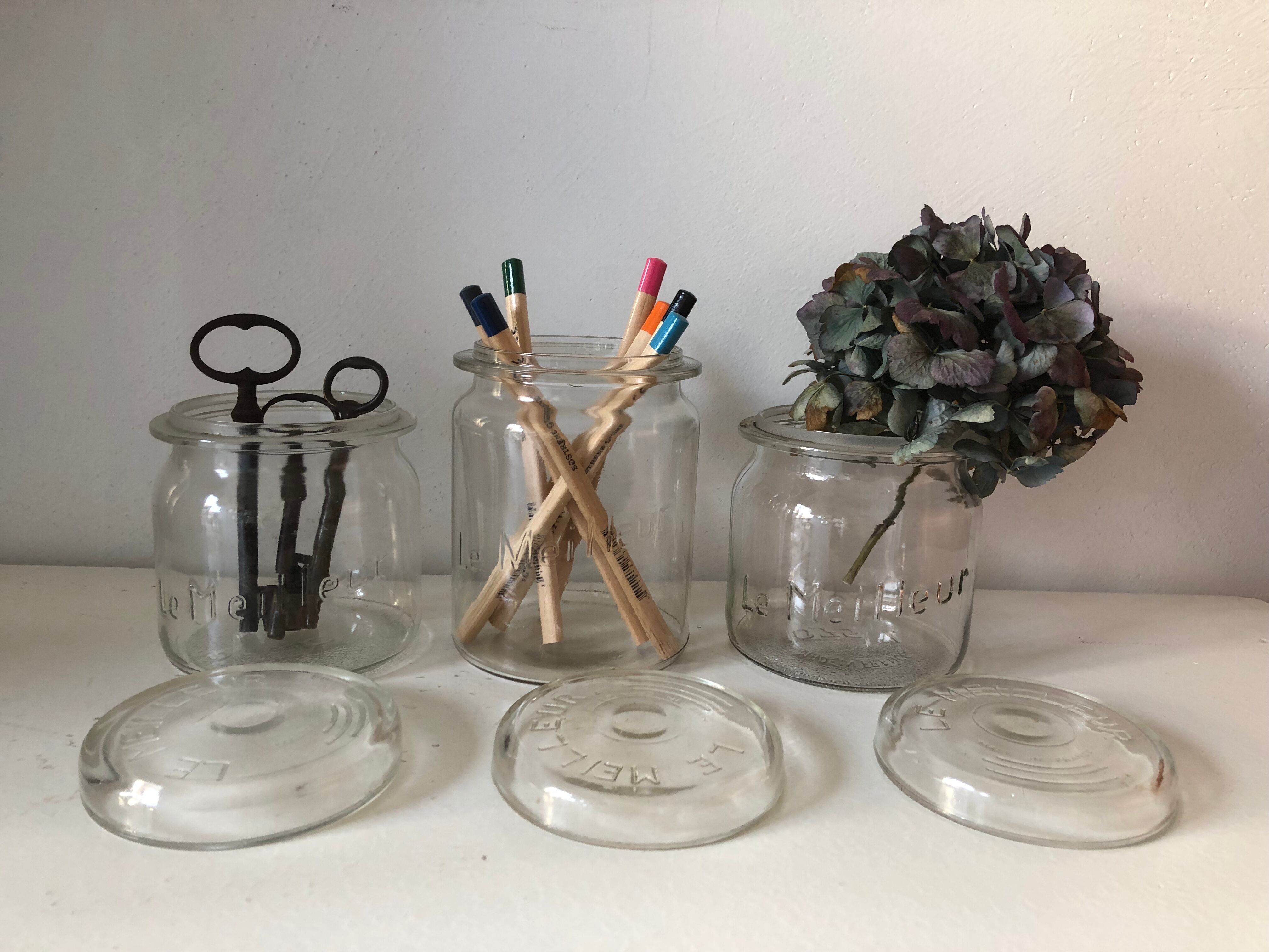 Jar 'best' trio vintage