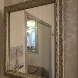 Carved mirror