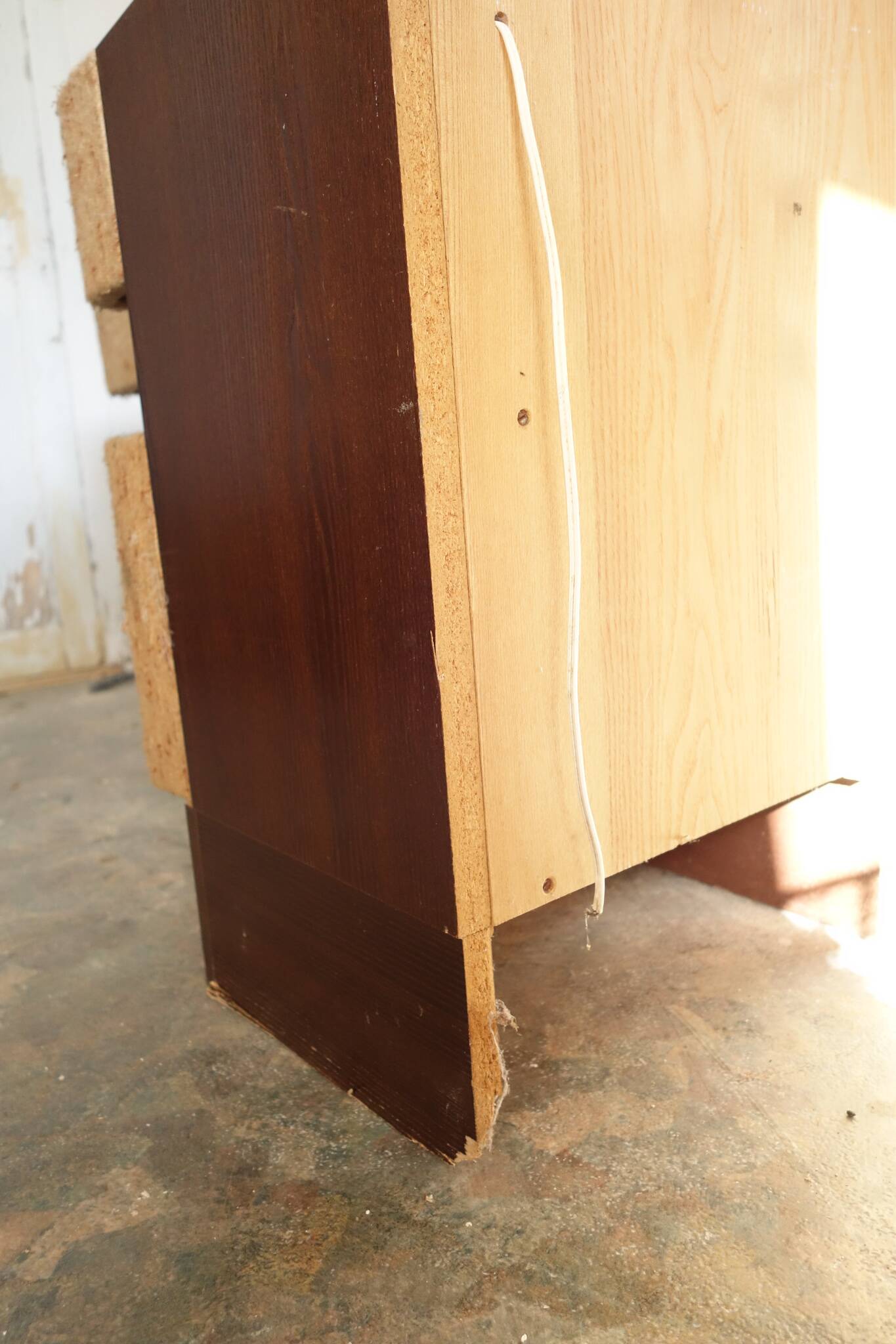 Pair of vintage mid-century bedside tables