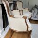 Louis XV style bergère armchairs