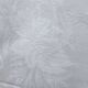 Nappe damassée ancienne 1m65 x 2m40 en lin blanc
