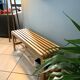 Recycled Solid Wood Shoe Bench with Storage – Ideal for Entryway or Hallway