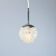 Ceiling light, model P115 by Rolf Krüger for Staff + Schwarz, glass globe, chrome, 1970s