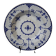 Gustavsberg ALVA plate circa 1909-1939 blue & white China Made in Sweden