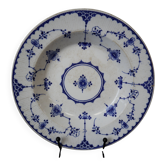 Assiette Gustavsberg ALVA vers 1909-1939 bleu & blanc Chine Made in Sweden
