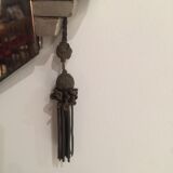 Silver art deco mirror 57x60cm