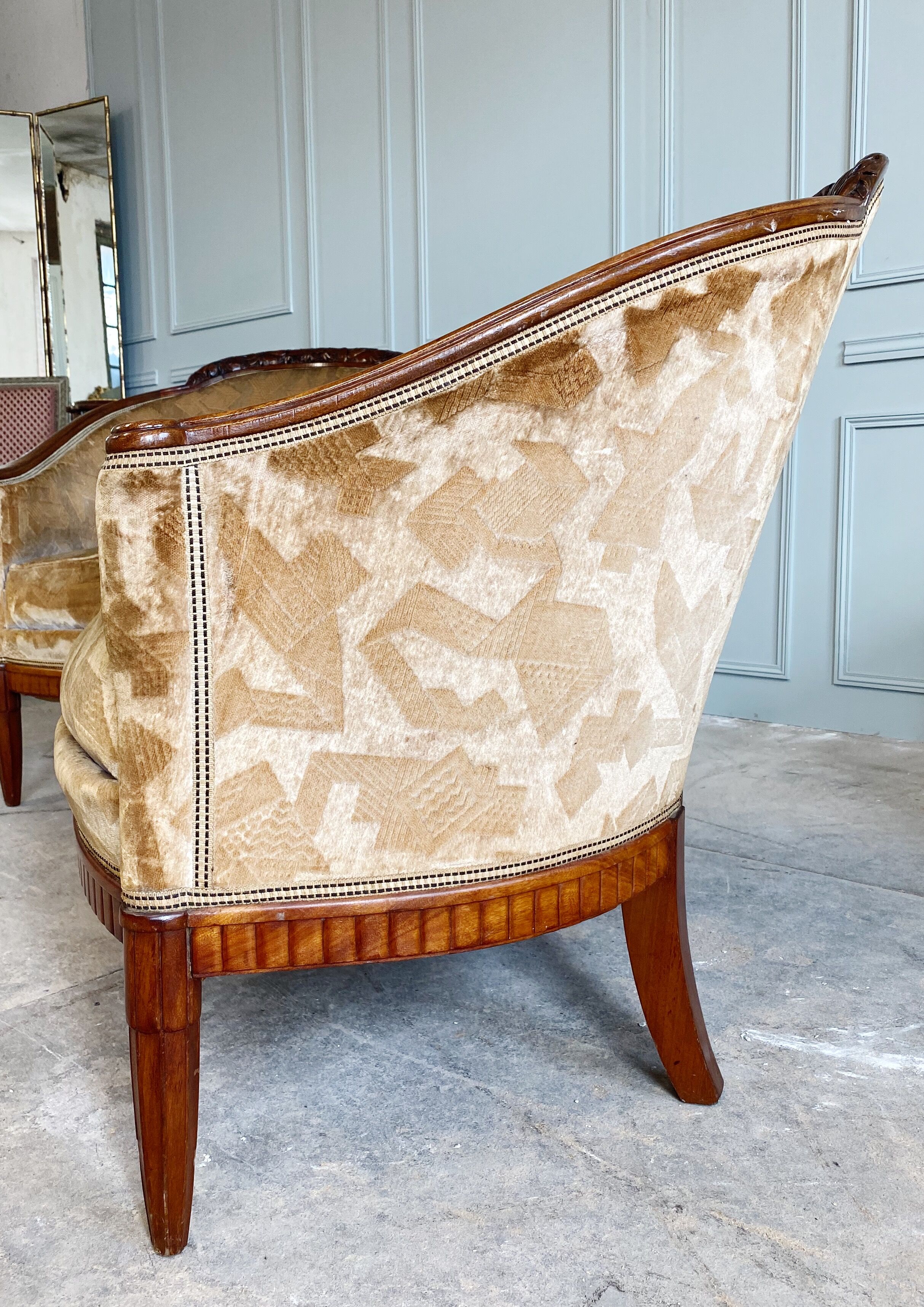 Art Deco lounge set by Paul Follot