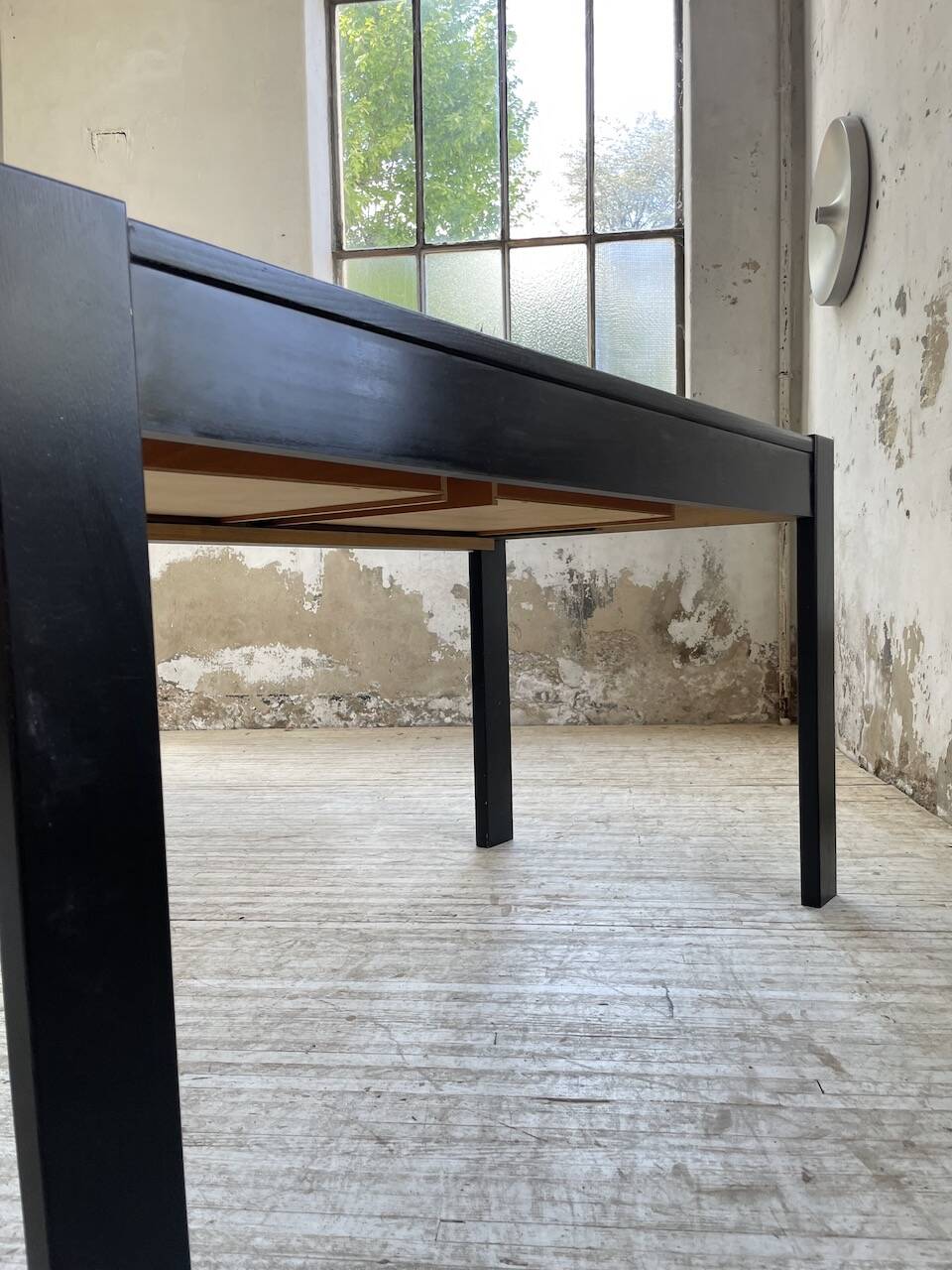 Regain black stained elm desk