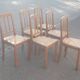Lot de 6 chaises Art déco