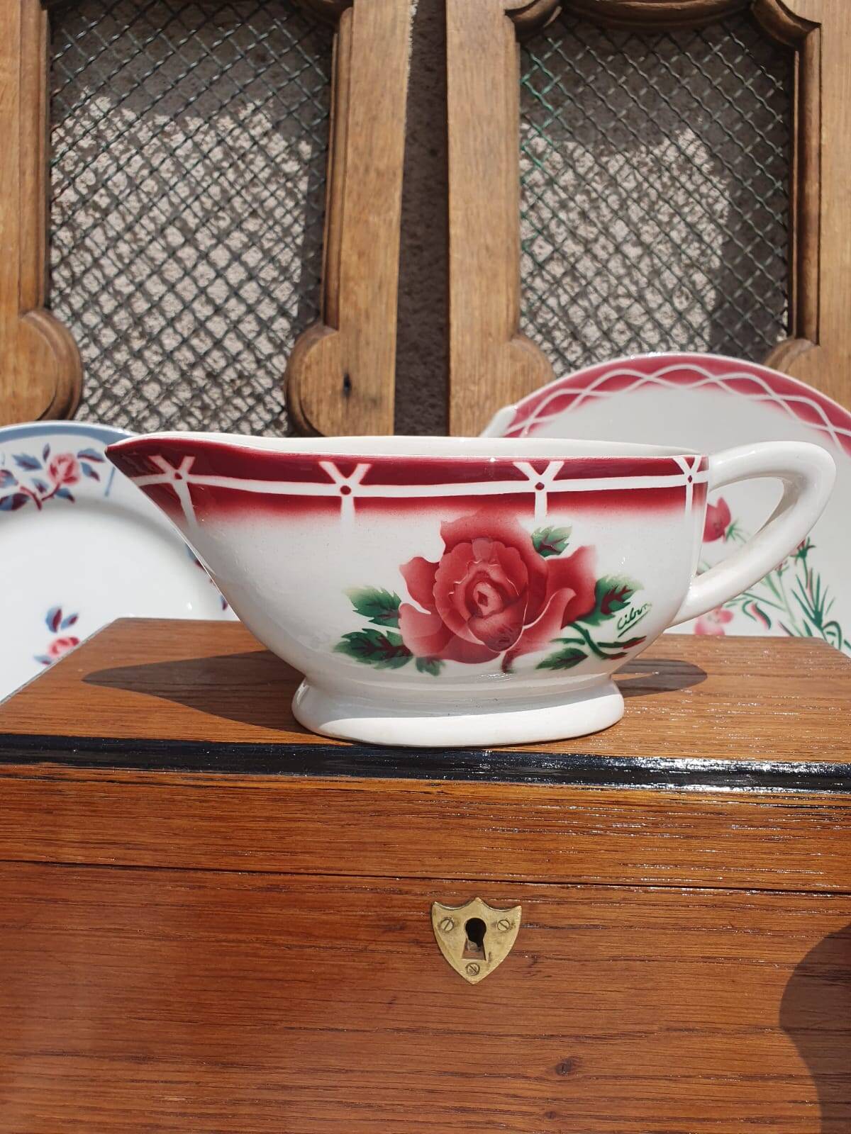 gravy boat Digoin Sarreguemines