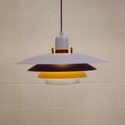 Colorful Danish Pendant Lamp by Belid – 1980s