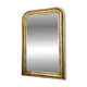 Antique Louis-Philippe mirror, 19th century, silver leaf