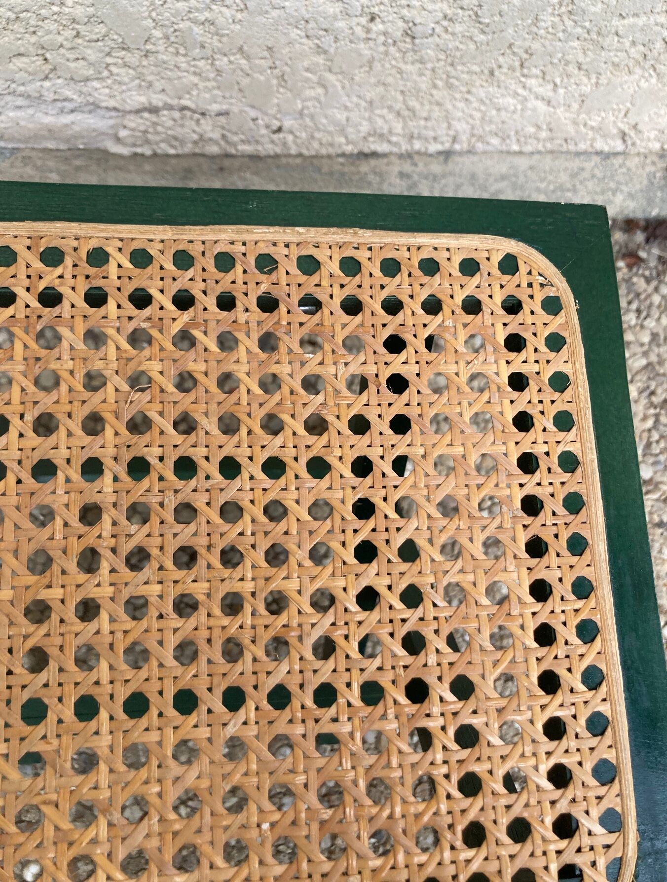 Folding stool in vintage canning