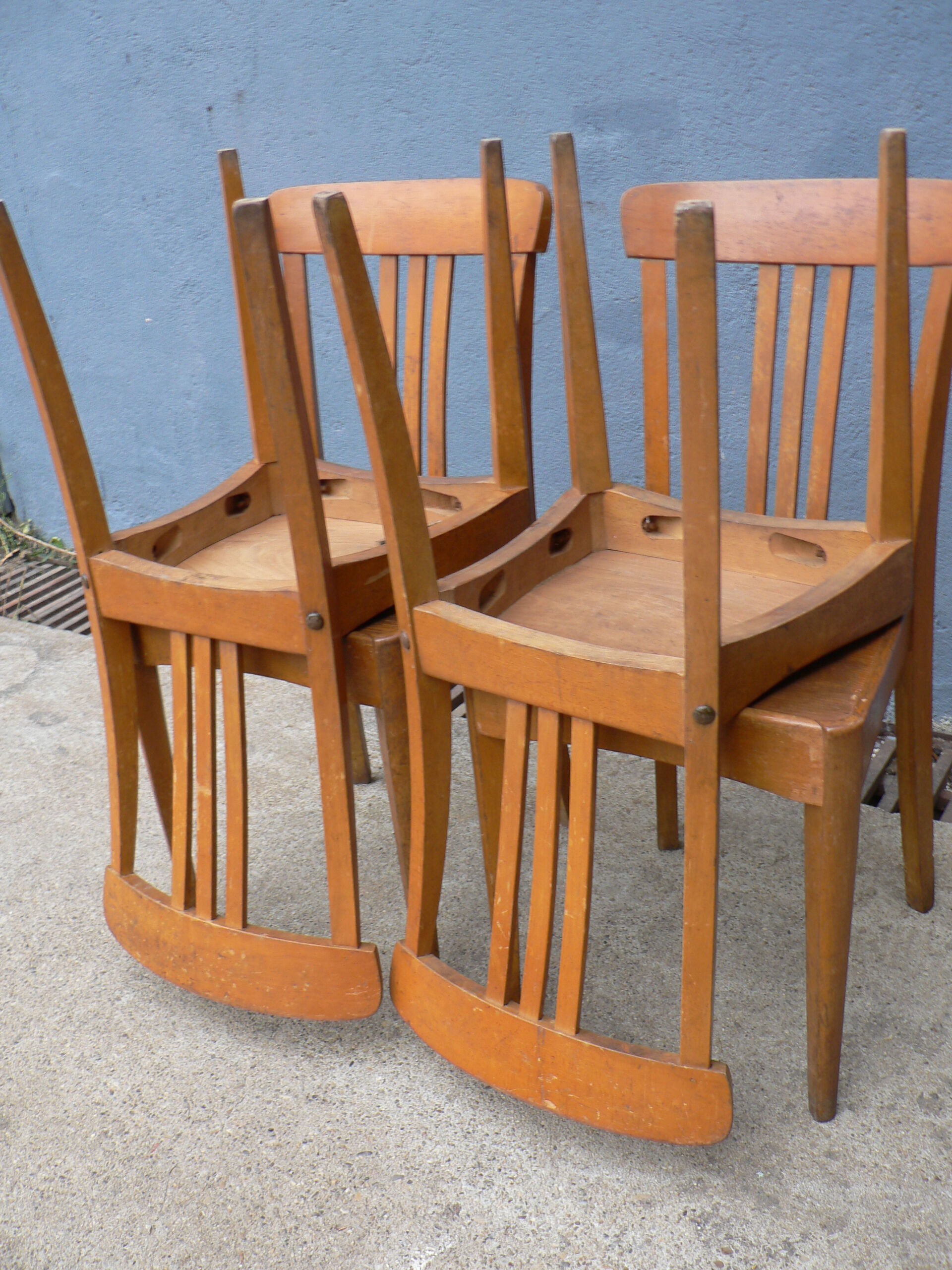 Set of 4 chairs bistro Stella